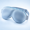 Sky Blue Sleep Mask with Adjustable Strap